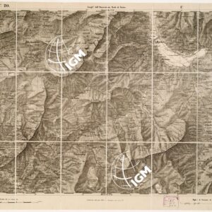 CARTA TOPOGRAFICA DEGLI STATI IN TERRAFERMA... - Foglio 20 - Sallanches
