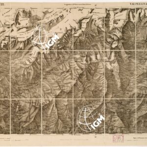 CARTA TOPOGRAFICA DEGLI STATI IN TERRAFERMA... - Foglio 22 - Valpellina