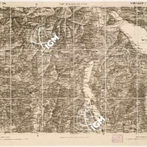 CARTA TOPOGRAFICA DEGLI STATI IN TERRAFERMA... - Foglio 24 - Varallo e Pallanza
