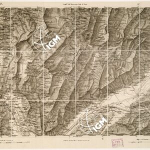 CARTA TOPOGRAFICA DEGLI STATI IN TERRAFERMA... - Foglio 27 - Chambery