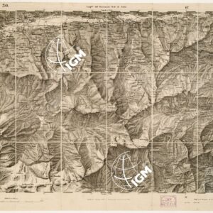 CARTA TOPOGRAFICA DEGLI STATI IN TERRAFERMA... - Foglio 30 - Aosta