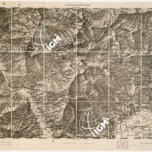 CARTA TOPOGRAFICA DEGLI STATI IN TERRAFERMA... - Foglio 31 - Biella