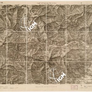 CARTA TOPOGRAFICA DEGLI STATI IN TERRAFERMA... - Foglio 38 - Cuorgnè