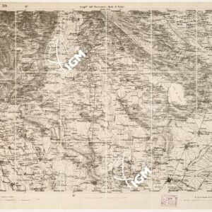 CARTA TOPOGRAFICA DEGLI STATI IN TERRAFERMA... - Foglio 39 - Ivrea