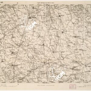 CARTA TOPOGRAFICA DEGLI STATI IN TERRAFERMA... - Foglio 48 - Mortara