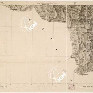 CARTA TOPOGRAFICA DEGLI STATI IN TERRAFERMA... - Foglio 50 - Cesana