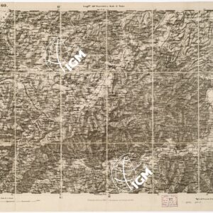 CARTA TOPOGRAFICA DEGLI STATI IN TERRAFERMA... - Foglio 60 - Acqui