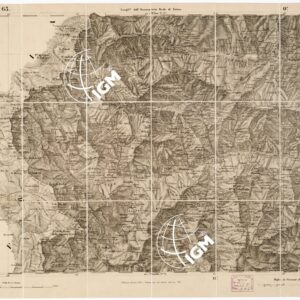CARTA TOPOGRAFICA DEGLI STATI IN TERRAFERMA... - Foglio 63 - Sampeyre