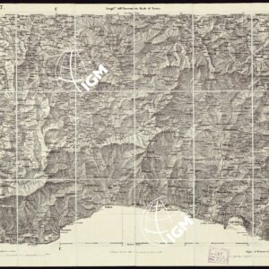 CARTA TOPOGRAFICA DEGLI STATI IN TERRAFERMA... - Foglio 67 - Genova