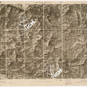 CARTA TOPOGRAFICA DEGLI STATI IN TERRAFERMA... - Foglio 80 - Mollières