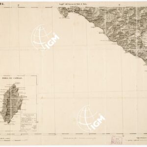CARTA TOPOGRAFICA DEGLI STATI IN TERRAFERMA... - Foglio 84 - Spezia
