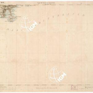 CARTA TOPOGRAFICA DEGLI STATI IN TERRAFERMA... - Foglio 91 - Nizza