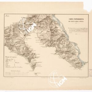 CARTA TOPOGRAFICA DEL GOLFO DELLA SPEZIA