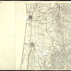 CARTA TOPOGRAFICA DEL CAMPO DI SOMMA ALLA SCALA DI 1:20.000 (s. d., s. a.) - Foglio A.3 - Oleggio