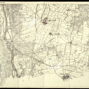 CARTA TOPOGRAFICA DEL CAMPO DI SOMMA ALLA SCALA DI 1:20.000 (s. d., s. a.) - Foglio B.3 - Lonate Pozzolo