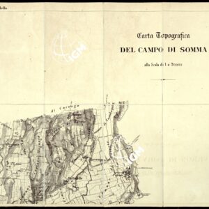CARTA TOPOGRAFICA DEL CAMPO DI SOMMA ALLA SCALA DI 1:20.000 (s. d., s. a.) - Foglio C.1 - Bolladello