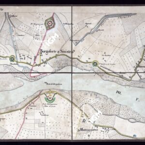 CARTA DEI DINTORNI DI BORGOFORTE - Foglio 5 - Borgoforte