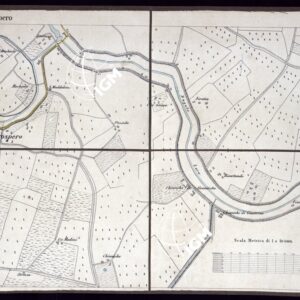 CARTA DEI DINTORNI DI BORGOFORTE - Foglio 9 - S. Prospero