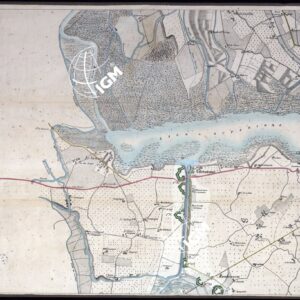 CARTA DEI DINTORNI DI MANTOVA ALLA SCALA DI 1:10.000. (s. d., s. a.) - Foglio 4 - Curtatone