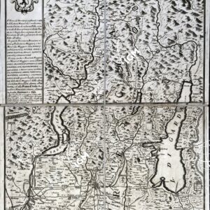 TERRITORIO BRESCIANO CO´ SUOI CONFINI DELINEATO DAL P. COSMOGRAFO CORONELLI (s. d.).