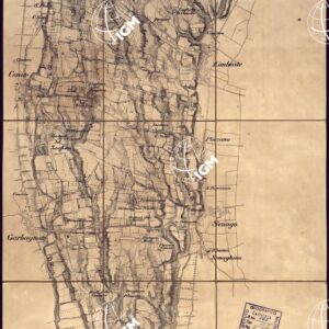 PLAN DER HAIDE LE GROVANE BEI BARLASSINA MAFSSTAB, DER W:ZOLL ZU 200 KLAFTER ODER 500 SCHRITTE - Foglio 2