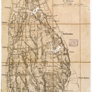 PLAN DER HAIDE LE GROVANE BEI BARLASSINA MAFSSTAB, DER W:ZOLL ZU 200 KLAFTER ODER 500 SCHRITTE - Foglio 1