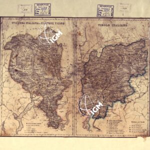 SVIZZERA ITALIANA O CANTONE TICINO - TIROLO ITALIANO.