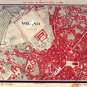 CARTA MANOVRA DEI DINTORNI DI MILANO - Foglio 53 - Milano