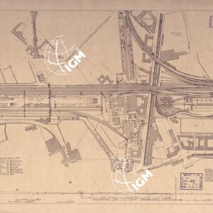 PIANTA DELLE VARIE STAZIONI FERROVIARIE - Foglio 2 - Milano