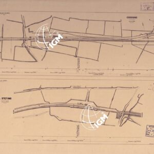 PIANTA DELLE VARIE STAZIONI FERROVIARIE - Codogno-S. Stefano