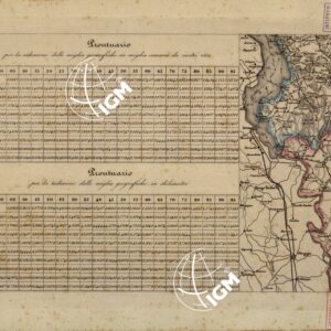 CARTA COROGRAFICA ITINERARIA E STATISTICA DEL REGNO LOMBARDO-VENETO... - A 4