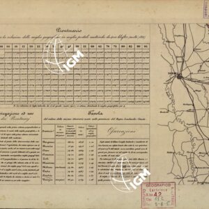 CARTA COROGRAFICA ITINERARIA E STATISTICA DEL REGNO LOMBARDO-VENETO... - A 5