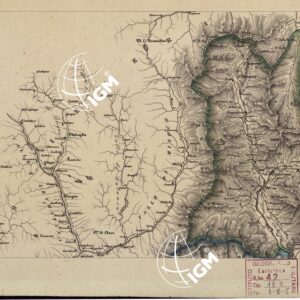 CARTA COROGRAFICA ITINERARIA E STATISTICA DEL REGNO LOMBARDO-VENETO... - B 2