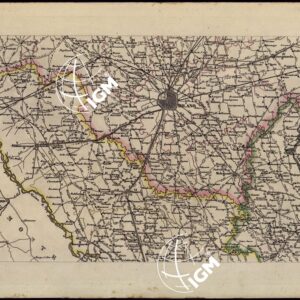 CARTA COROGRAFICA ITINERARIA E STATISTICA DEL REGNO LOMBARDO-VENETO... - B 5