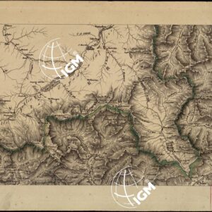 CARTA COROGRAFICA ITINERARIA E STATISTICA DEL REGNO LOMBARDO-VENETO... - C 2