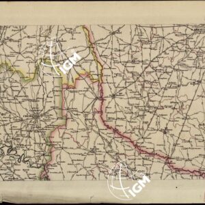 CARTA COROGRAFICA ITINERARIA E STATISTICA DEL REGNO LOMBARDO-VENETO... - C 5