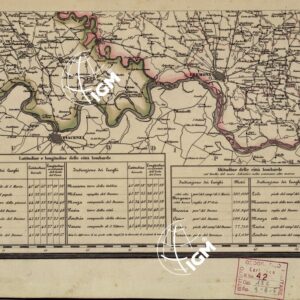 CARTA COROGRAFICA ITINERARIA E STATISTICA DEL REGNO LOMBARDO-VENETO... - C 6