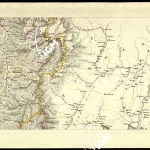 CARTA COROGRAFICA ITINERARIA E STATISTICA DEL REGNO LOMBARDO-VENETO... - D 3