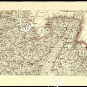 CARTA COROGRAFICA ITINERARIA E STATISTICA DEL REGNO LOMBARDO-VENETO... - D 4