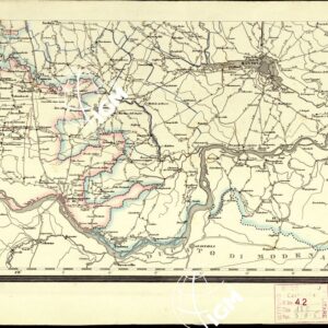 CARTA COROGRAFICA ITINERARIA E STATISTICA DEL REGNO LOMBARDO-VENETO... - D 6
