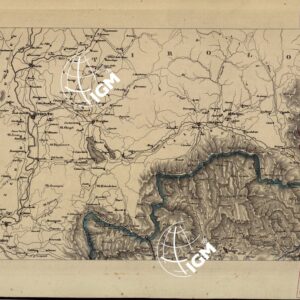 CARTA COROGRAFICA ITINERARIA E STATISTICA DEL REGNO LOMBARDO-VENETO... - E 3