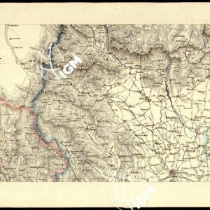 CARTA COROGRAFICA ITINERARIA E STATISTICA DEL REGNO LOMBARDO-VENETO... - E 4