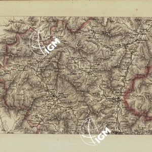 CARTA COROGRAFICA ITINERARIA E STATISTICA DEL REGNO LOMBARDO-VENETO... - F 2