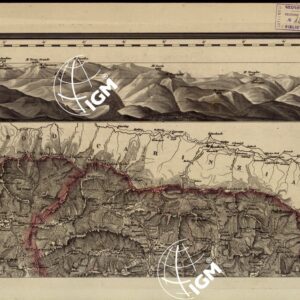 CARTA COROGRAFICA ITINERARIA E STATISTICA DEL REGNO LOMBARDO-VENETO... - G 1