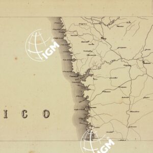 CARTA COROGRAFICA ITINERARIA E STATISTICA DEL REGNO LOMBARDO-VENETO... - H 5 Istria