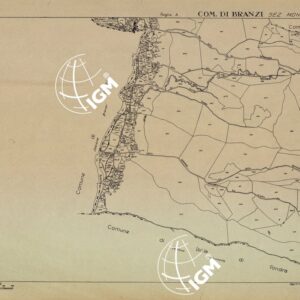 MAPPE CATASTALI D'ITALIA - PROVINCIA DI BERGAMO - Foglio C - COMUNE DI BRANZI SEZIONE MONACI
