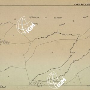 MAPPE CATASTALI D'ITALIA - PROVINCIA DI BERGAMO - Foglio B - COMUNE DI CARONA