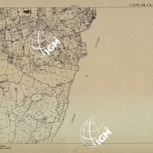 MAPPE CATASTALI D'ITALIA - PROVINCIA DI BERGAMO - Foglio C- COMUNE DI CLUSONE