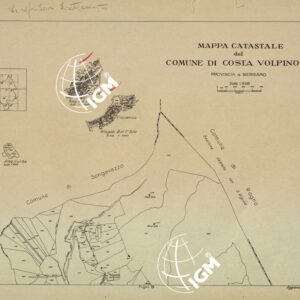 MAPPE CATASTALI D'ITALIA - PROVINCIA DI BERGAMO - Foglio A- COMUNE DI VOLPINO Sezione SUPERIORE