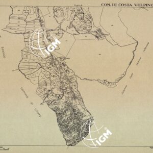 MAPPE CATASTALI D'ITALIA - PROVINCIA DI BERGAMO - Foglio B- COMUNE DI VOLPINO Sezione SUPERIORE